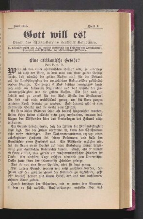 Juni 1910. Heft. 6