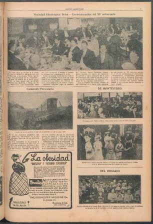 Sociedad Filantrópica Suiza - Conmemoración del 50° aniversario