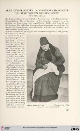 20: Alte Düsseldorfer im Kupferstichkabinett des städtischen Kunstmuseums