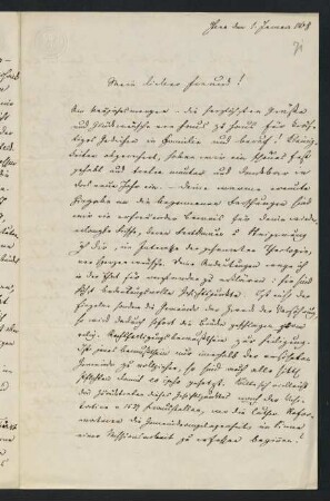 71r-72v, Brief: Jena den 1. Januar 1868