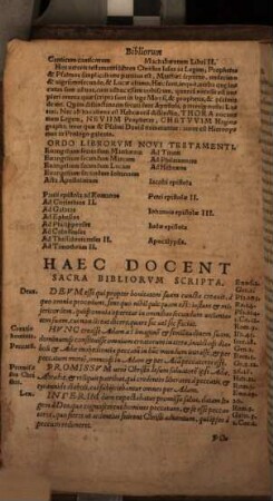 S. Biblia Cvm Veteris, Tvm Novi Testamenti : Ivxta Editionem uulgatam: Ad Hebraicam ueritatem, et probatiß. ac manuscriptorum exemplarium fidem diligentißimè recognita et restituta. Accessit hac editione, uersuum per numeros distinctio