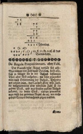 De Regula Propositionum, oder Falsi.