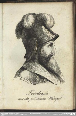 Friedrich mit der gebissenen Wange