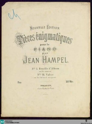 Pièces énigmatiques pour le piano