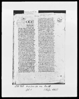 Augustinus, Enarrationes in Psalmos 101-150 — Initiale E (cce), Folio 1 verso