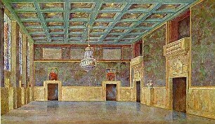 Billing, Hermann; Kiel (Schleswig-Holstein); Rathaus - Halle (Perspektive)