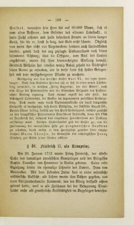 § 40. Friedrich II. als Kronprinz