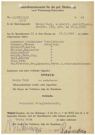 Buck, Georg