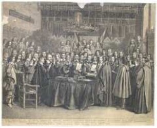 Friedensschluss zu Münster am 15. Mai 1648