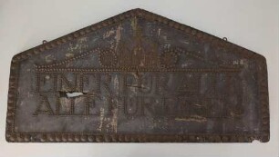 Kriegsnagelung "Einer für Alle, alle für Einen" 1. Weltkrieg