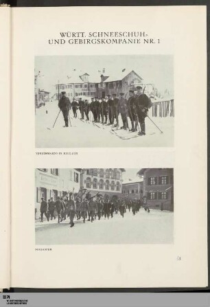 Württ. Schneeschuh- und Gebirgskompanie Nr. 1