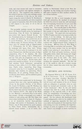 Reviews and notices