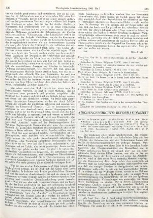 Kirchengeschichte: Reformationszeit