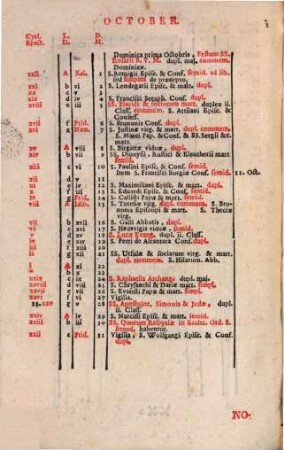 Breviarium monasticum Pauli V. pont. max. jussu editum, pro omnibus sub regula S.P. Benedicti militantibus, cum officiis sanctorum ..., [4.] 1758 = Pars hiemalis