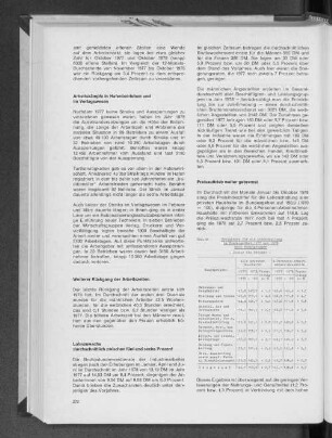 Tab. 4: Preisindex für die Lebenshaltung im Bundesgebiet 1977 und 1978 nach Hauptgruppen
