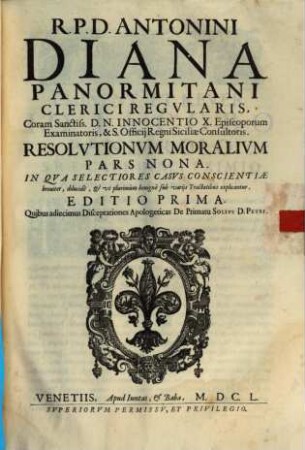 Practicae resolutiones lectissimorum casuum, 9