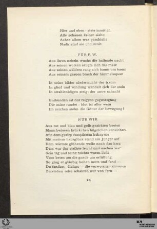 Für F.W.