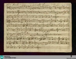 Partitas - Don Mus.Ms. 542 : winds; DTB 16 deest
