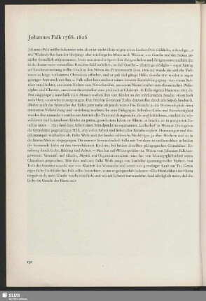 Johannes Falk 1768-1826