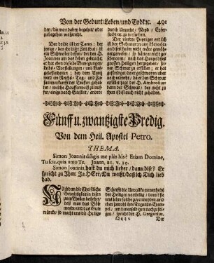 491-501, Thema. - Punctum I.