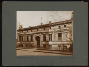 Einzelwohnhaus Oranienstraße 15a, Berlin-Charlottenburg: Ansicht