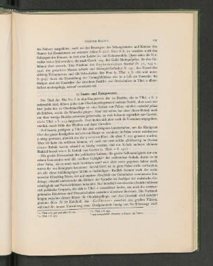 b) Staats- und Kriegswesen.