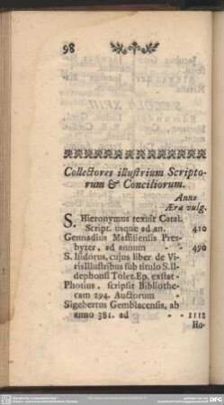 Collectores illustrium Scriptorum & Conciliorum