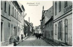 Ruhland. Bahnhofstraße