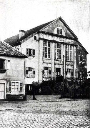 Stephanienbad Beiertheim und Albverlegung. Stephanienbad