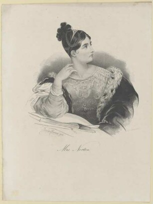 Bildnis der Caroline Elizabeth Sarah Norton