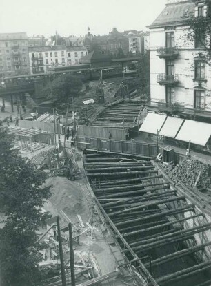 Hochbahn Hamburg, Deutschland, 1927-1928