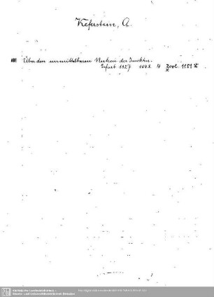 Keferstein, A.