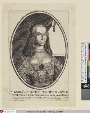 Christina D. G. [Christine Königin von Schweden]
