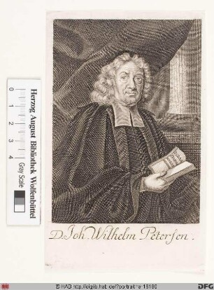 Bildnis Johann Wilhelm Petersen