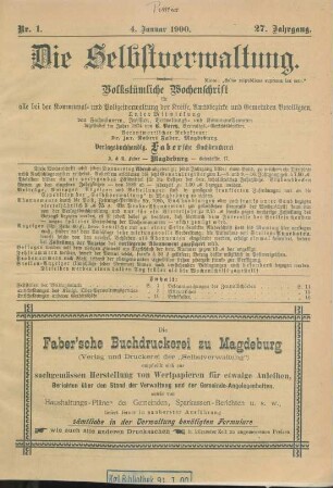 4. Januar-27. Dezember = Nr. 1-52