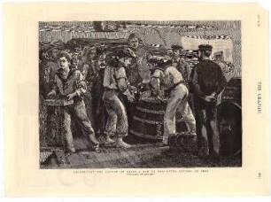 Celebration the Jubilee on Board a Man of War, Extra Rations of Grog "The Queen! Good Bless Her!"