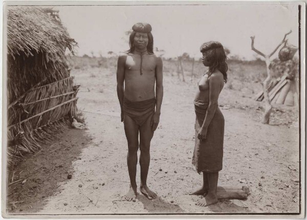 Le Canela Luiz et sa femme Maria (Ramkokamekra)