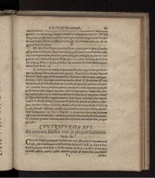 An extrema Unctio vere ac proprie Sacramentum sit?