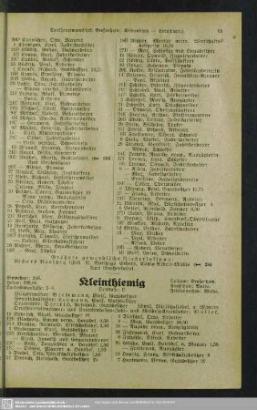Kleinthiemig