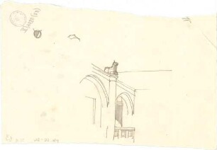 Pfann, Paul; München - Theresienhöhe; Ausstellung München 1908 - Detail