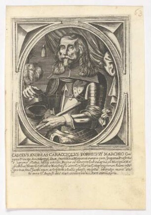 Bildnis des Carolus Andreas Caracciolus