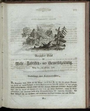 Vierzigstes Stück. Prag den 1ten Oktober 1788.