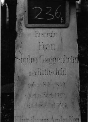 Grabstein 236 (Index: 100090334) Material: weißer Marmor, Sockel Granit Zustand: gut Maße HxBxT: 165x35x30 cm Beschreibung: Obelisk, Sockel, rustica: Grabstein 236B