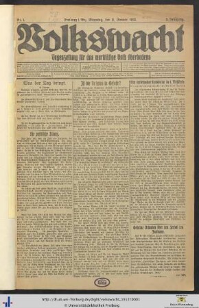 Nr. 1-26 (Januar 1912)