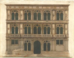 Neureuther, Gottfried von; Venedig (Italien); Palazzo Vendramin-Calergi - Ansicht