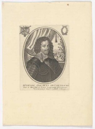 Bildnis des Honore D'Albert de Chavnes