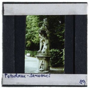 Potsdam, Sanssouci,Potsdam, Götterrondell,Potsdam, Sanssouci, Götterrondell, unbekannt, Raub der Proserpina
