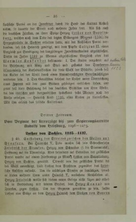 Dritter Zeitraum. Vom Beginne der Kreuzzüge bis zum Regierungsantritte Rudolfs von Habsburg, 1096-1273