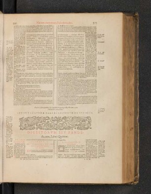 Digestorum sev Pandectarum, Liber Quintus.