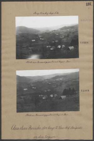 Blick von Bermont gegen Creux d'Argent-Beu